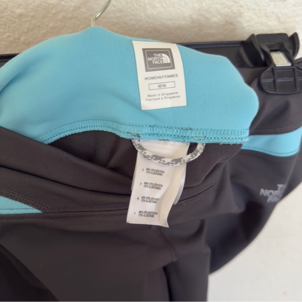 Women's North Face Gray Aqua Leggings - Picture 6 of 6